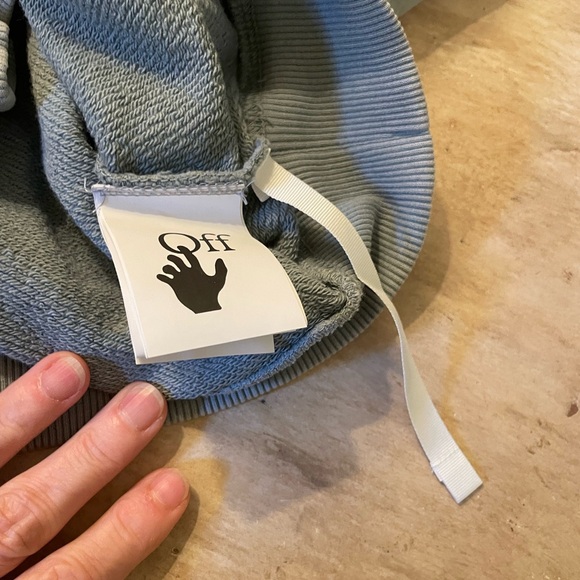 Virgil Abloh main label xxs sweatshirt like new - Picture 3 of 15